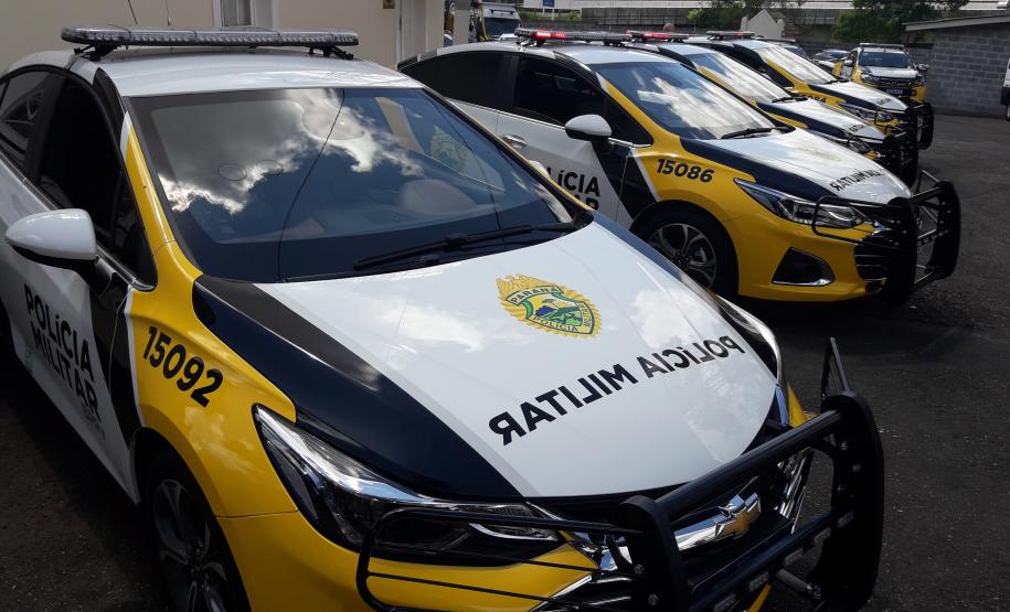 Veículos da marca Chevrolet, caracterizados de fábrica e equipados com blindagem, tablet, impressora, bafômetro, bloqueador de fugas e internet.