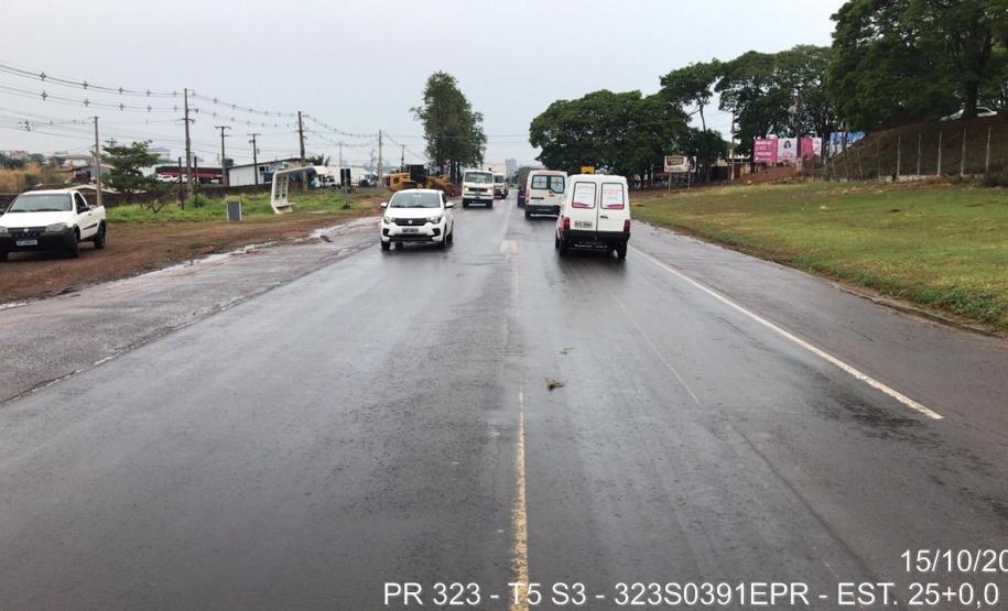 PR-323, entre Umuarama e o entroncamento com a PR-468
