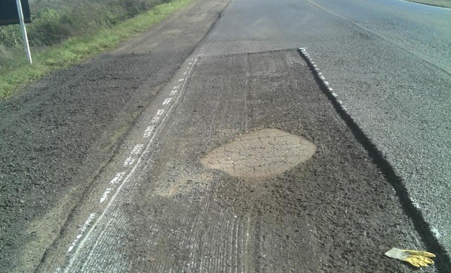 Serviços de conservação realizados no trecho em anos anteriores