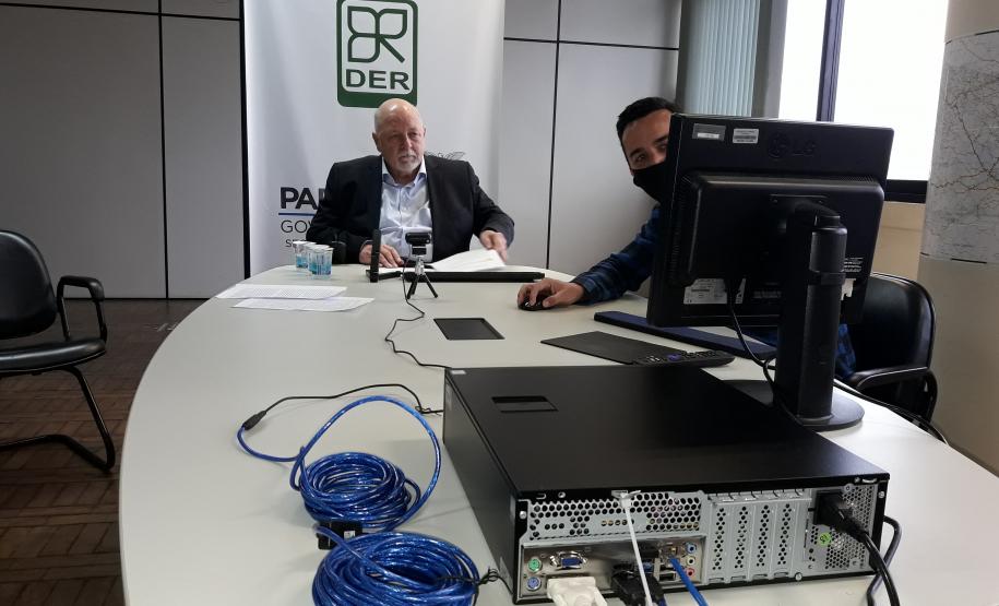 Diretor técnico Luiz Carlos de Cristo