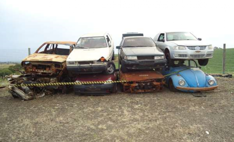 Lotes de sucata disponíveis para leilão