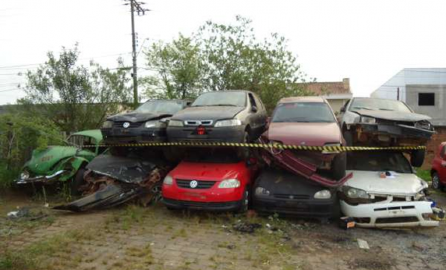 Lotes de sucata disponíveis para leilão