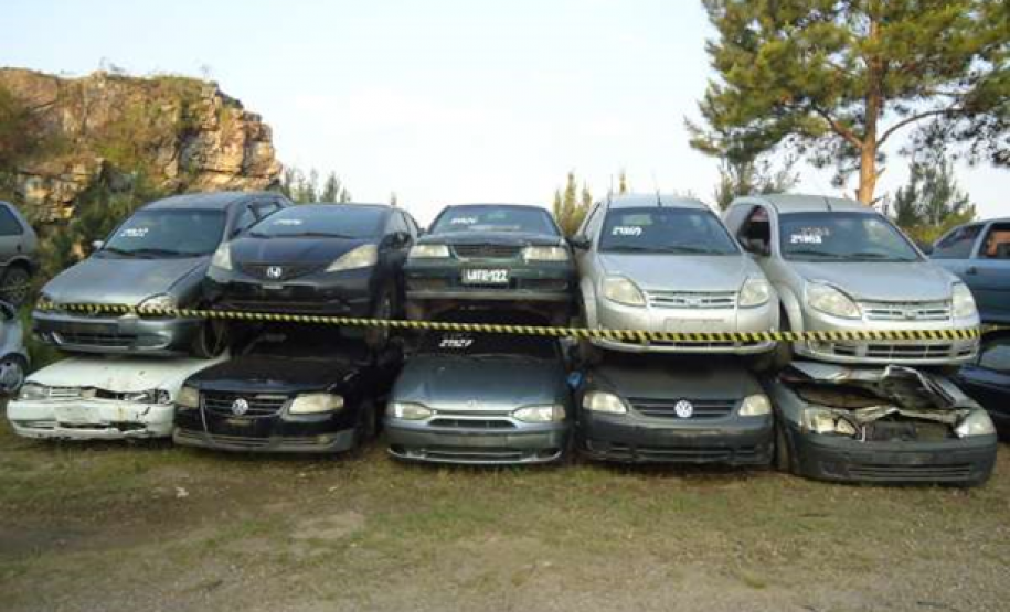 Lotes de sucata disponíveis para leilão