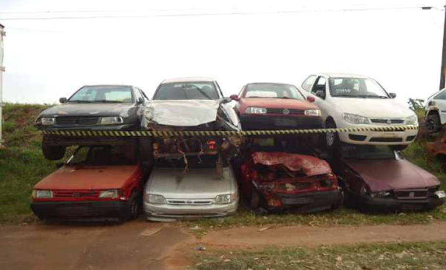 Lotes de sucata disponíveis para leilão