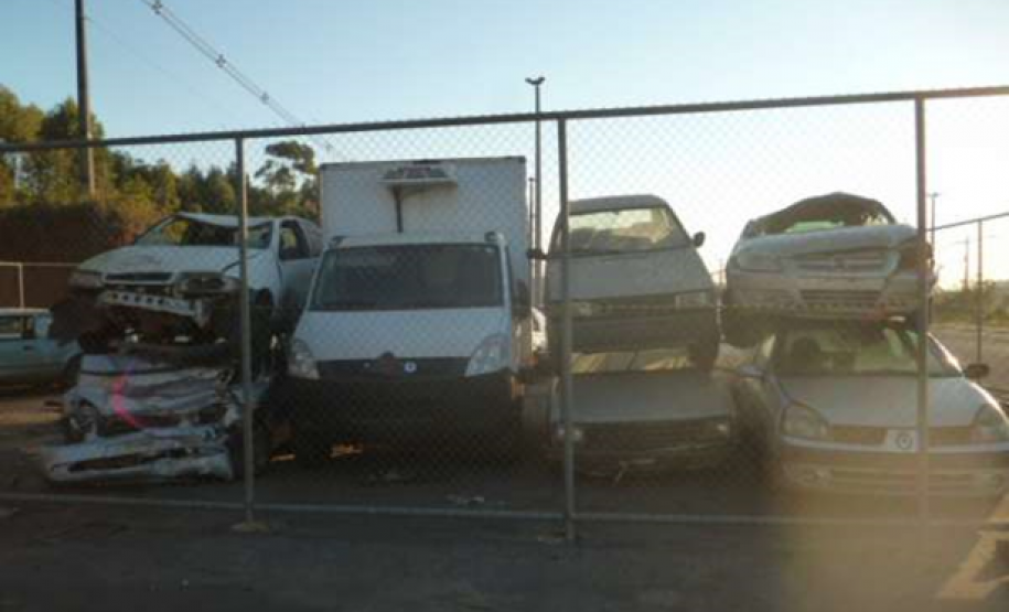 Lotes de sucata disponíveis para leilão