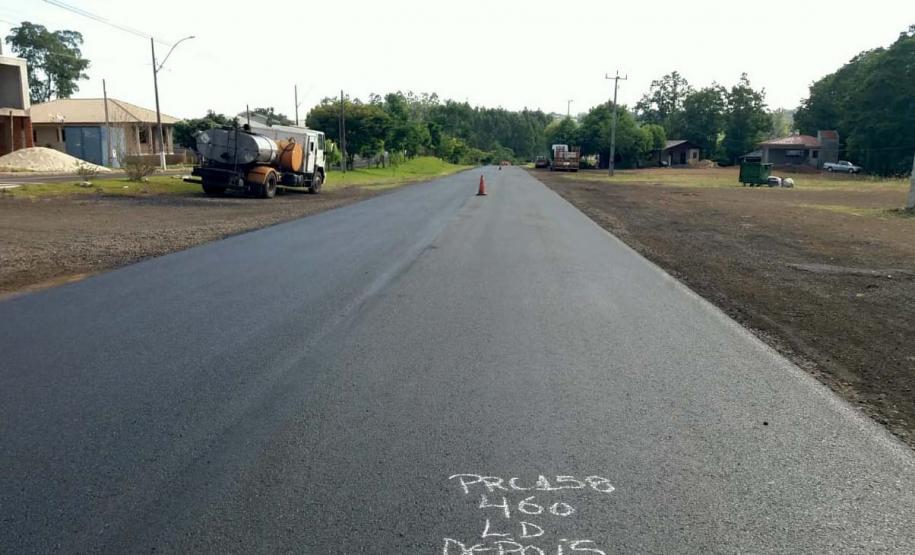Serviços do lote 18 do programa Conservação de Pavimentos (COP) do DER/PR na PRC-158