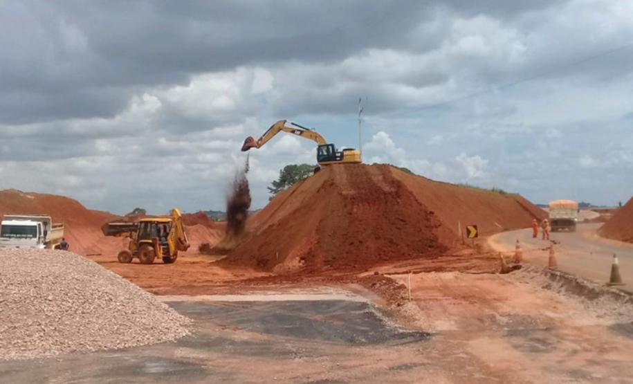 Obras em andamento nas rodovias paranaenses