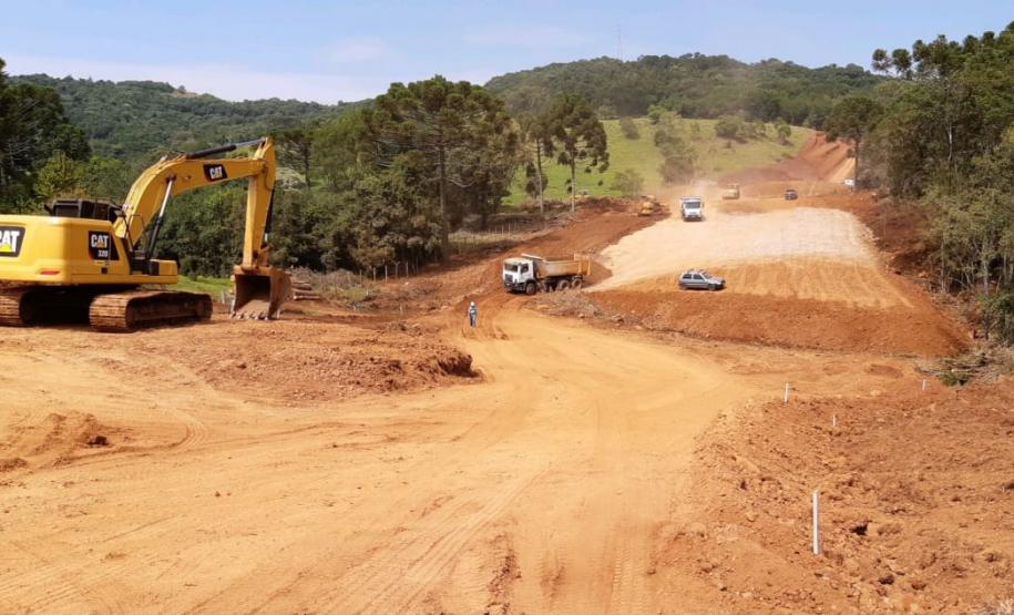 Obras em andamento nas rodovias paranaenses