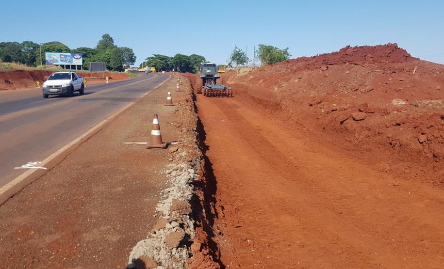 Obras em andamento nas rodovias paranaenses