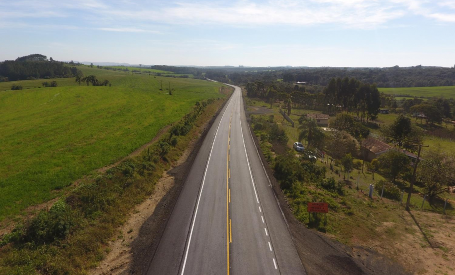 Obras em andamento nas rodovias paranaenses