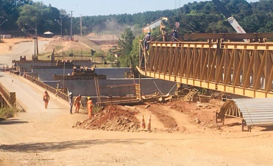 Obras em andamento nas rodovias paranaenses