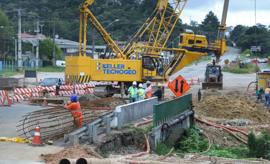 Obras em andamento nas rodovias paranaenses