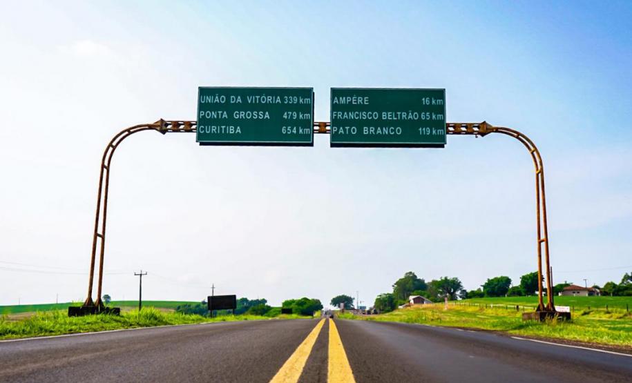 Imagem da rodovia