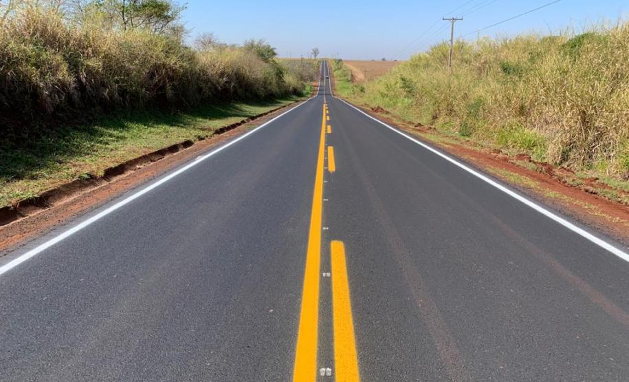 Serviços de conservação na PR-518