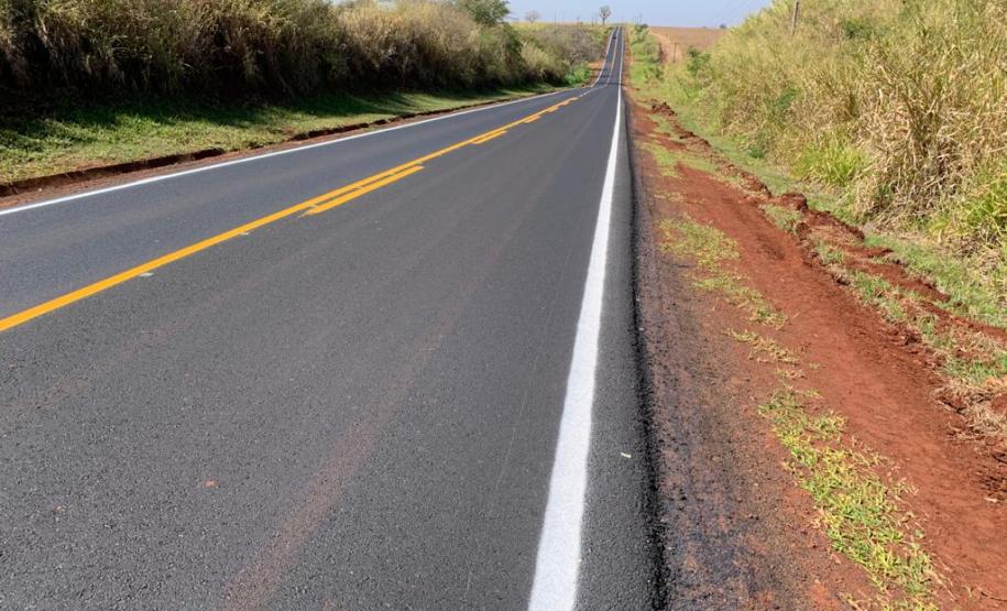 Serviços de conservação na PR-518