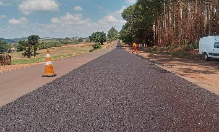 Serviços de conservação em rodovias de Borrazópolis