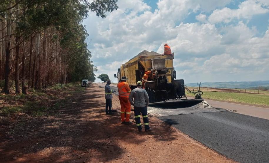Serviços de conservação em rodovias de Borrazópolis