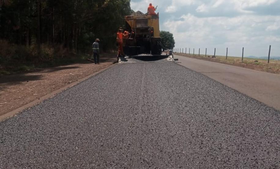 Serviços de conservação em rodovias de Borrazópolis