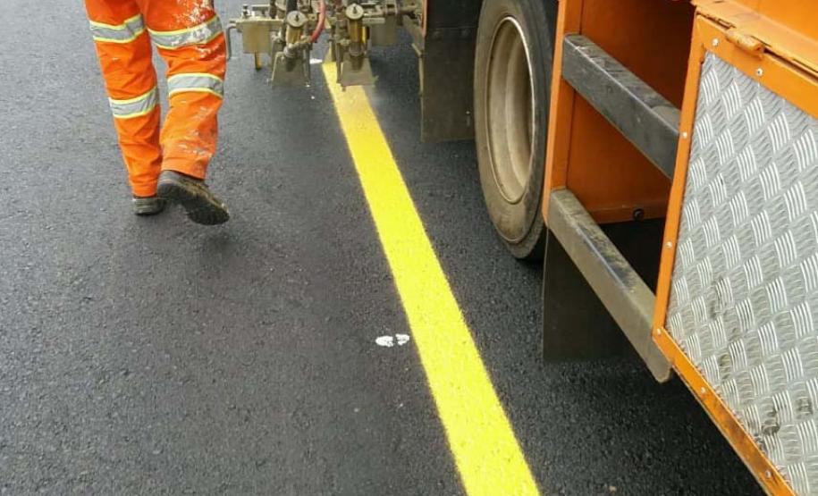 Serviços do lote 18 do programa Conservação de Pavimentos (COP) do DER/PR na PRC-158