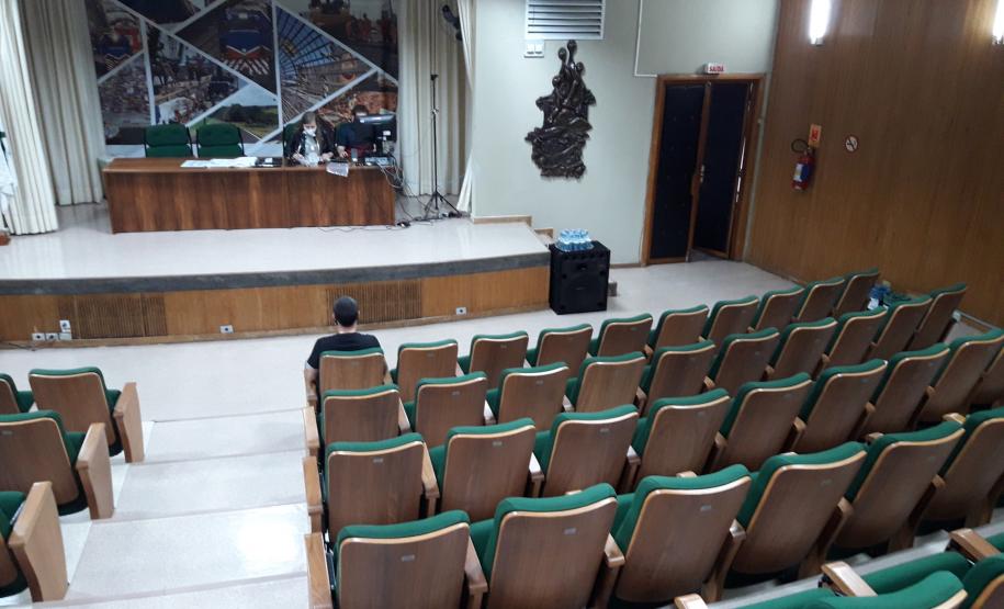 Sessão de abertura dos envelopes de habilitação