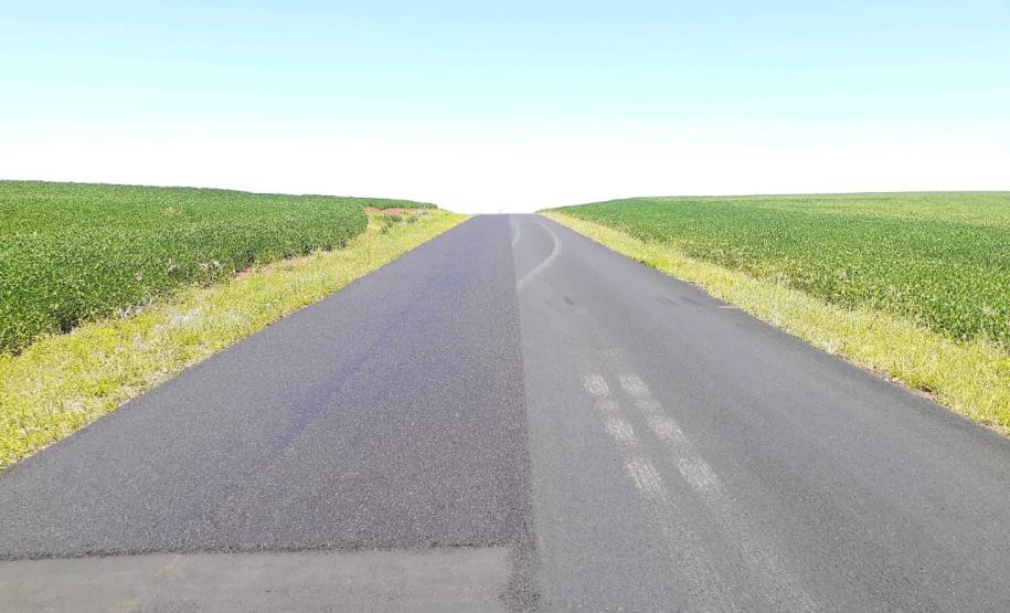 Serviços de conservação na PR-537