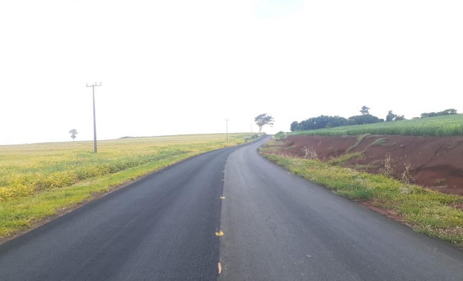 Serviços de conservação na PR-537