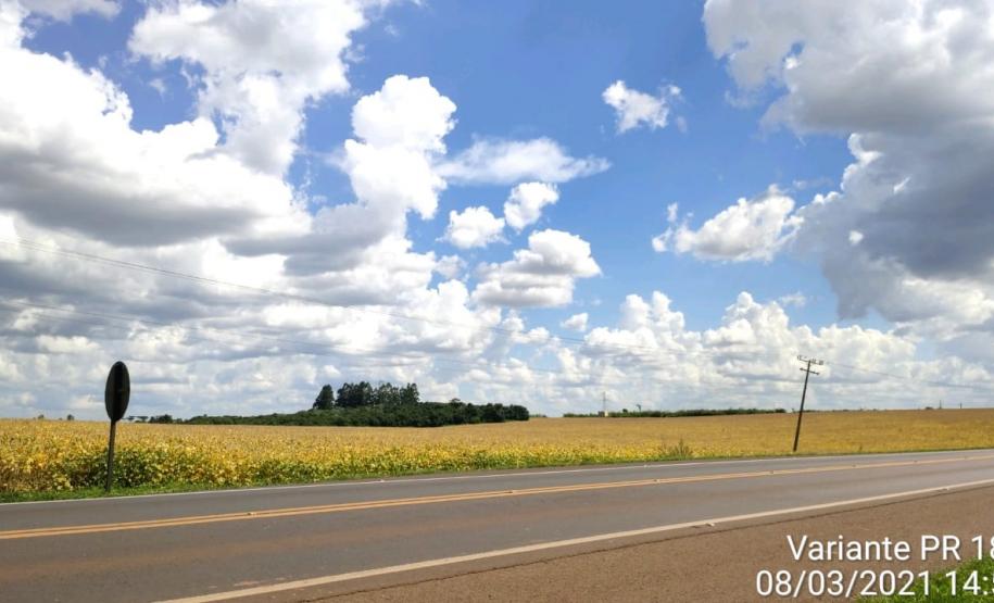 Trecho da Rodovia BR-277 que receberá as obras