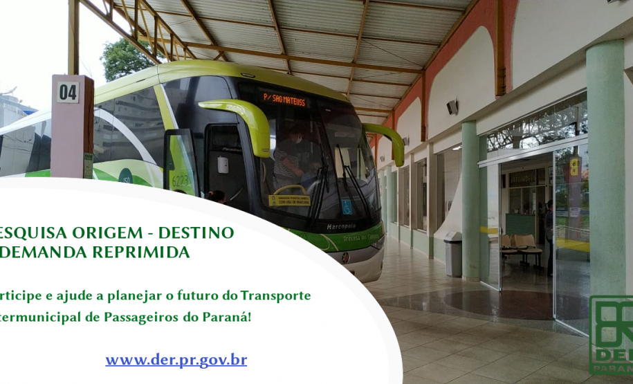 Pesquisa online  “Origem – Destino e Demanda Reprimida”