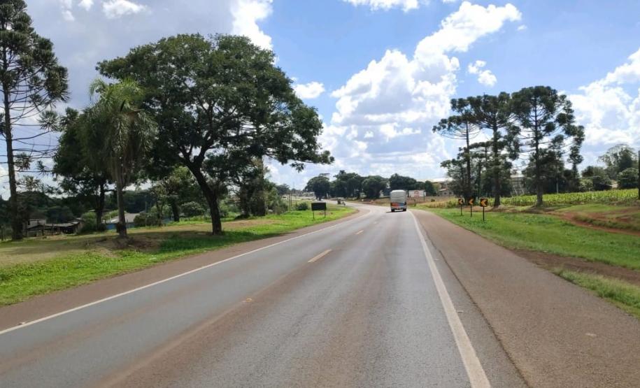 Trecho da BR-277 que será duplicado