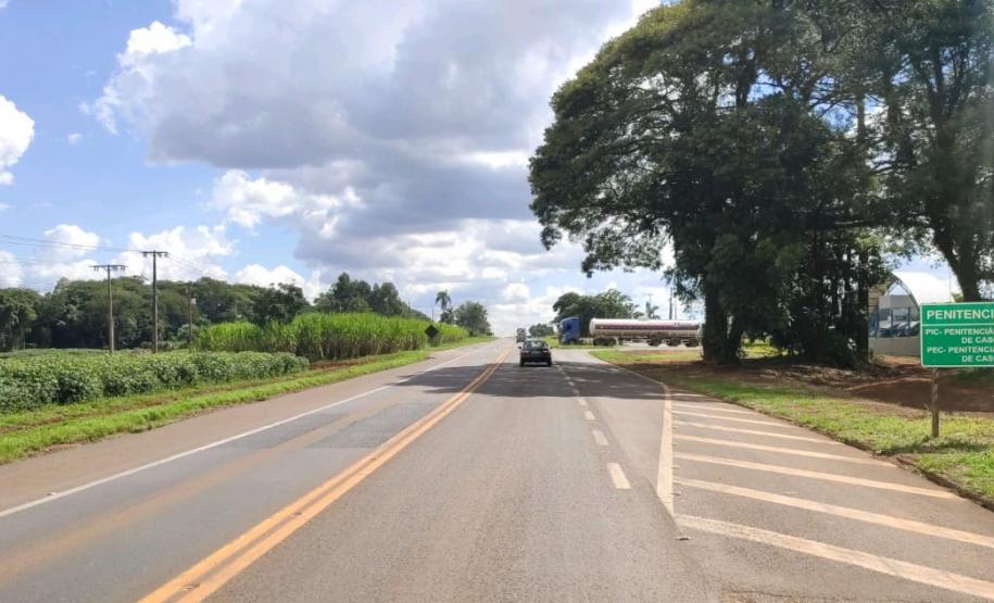 Trecho da BR-277 que será duplicado