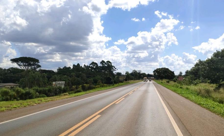 Trecho da BR-277 que será duplicado