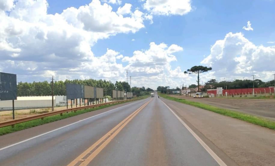 Trecho da BR-277 que será duplicado