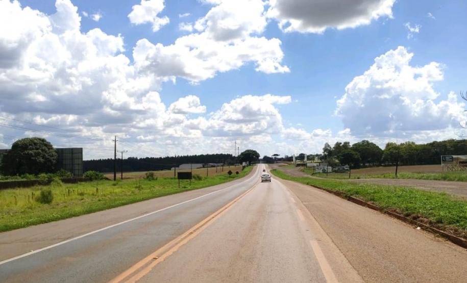 Trecho da BR-277 que será duplicado
