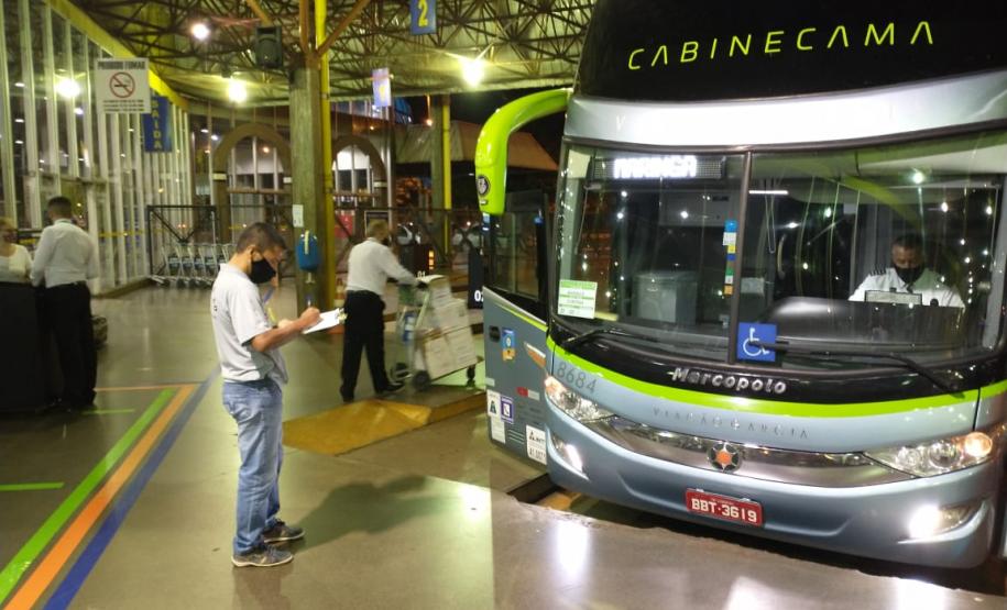 Ônibus de transporte intermunicipal