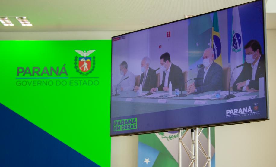 Coletiva de imprensa sobre as novas concessões