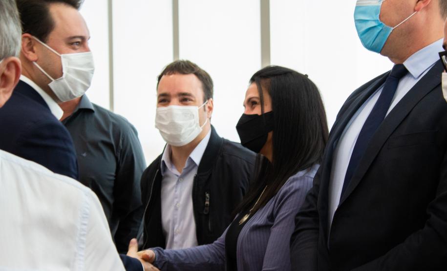 Coletiva de imprensa sobre as novas concessões