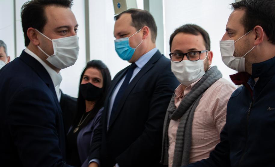 Coletiva de imprensa sobre as novas concessões