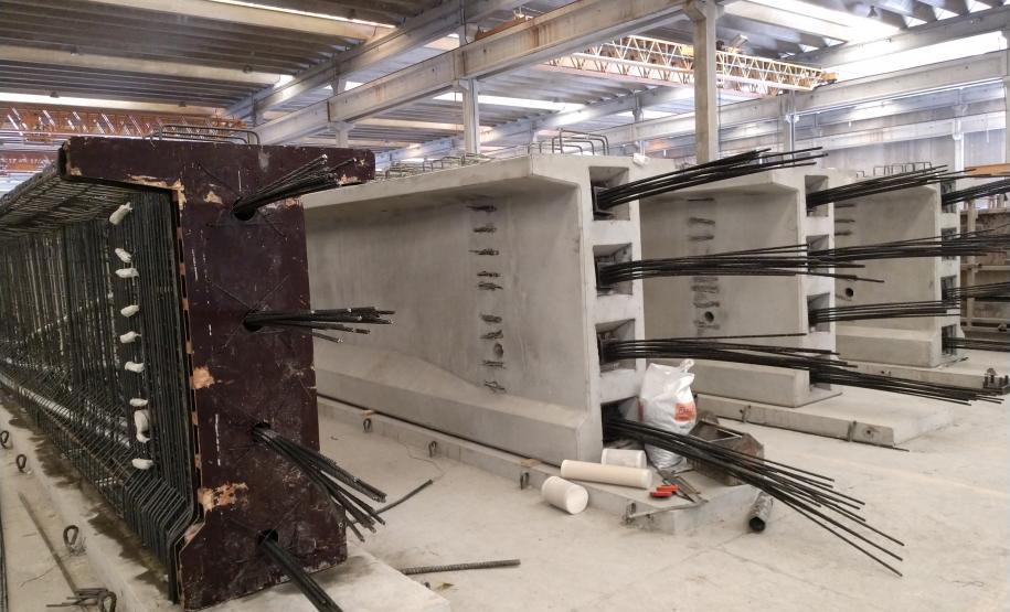 Fabricação de vigas