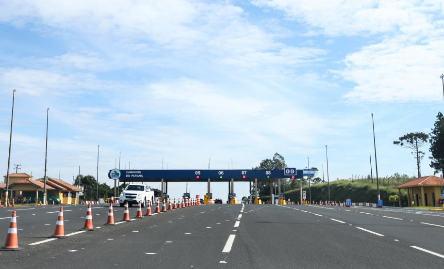 Praça de Pedágio da Caminhos do Paraná