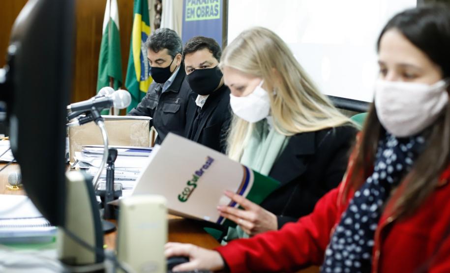 Sessão de abertura de envelopes de conservação de rodovias da região noroeste
