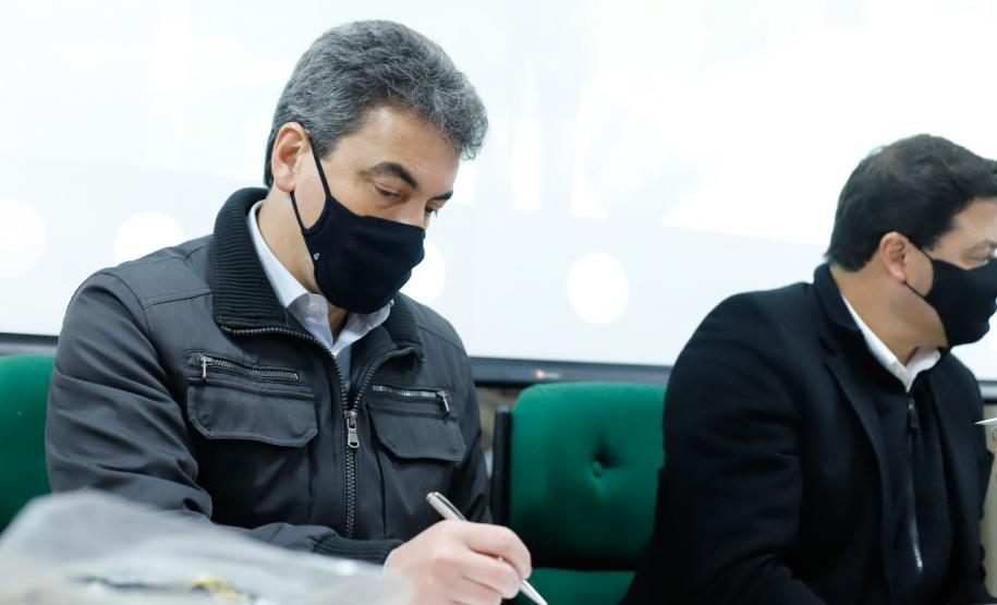 Sessão de abertura de envelopes de conservação de rodovias da região noroeste