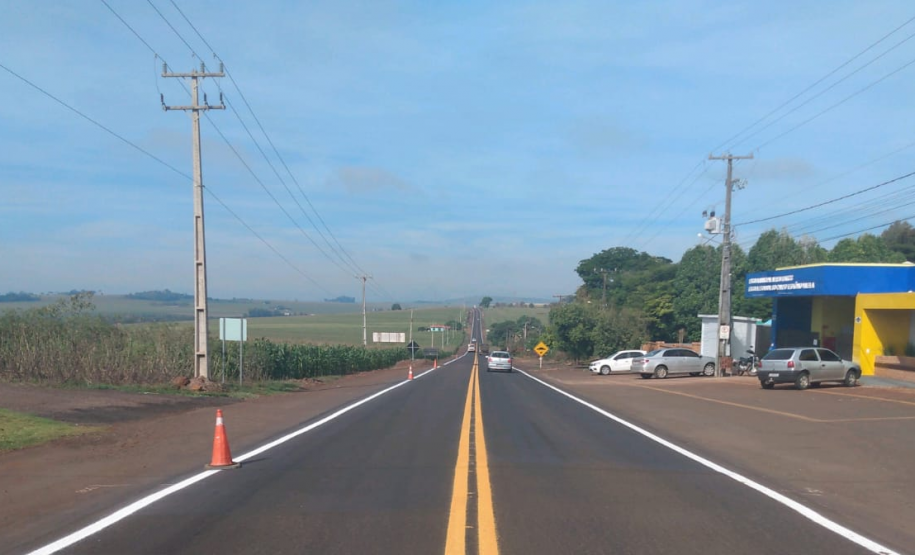 Rodovia PR-495, entre Missal e Esquina Céu Azul