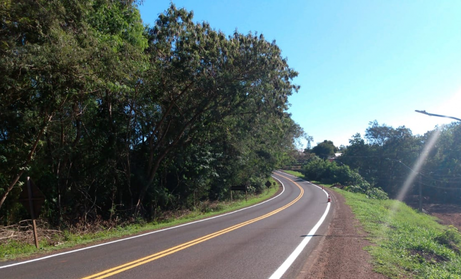 Rodovia PR-495, entre Missal e Esquina Céu Azul