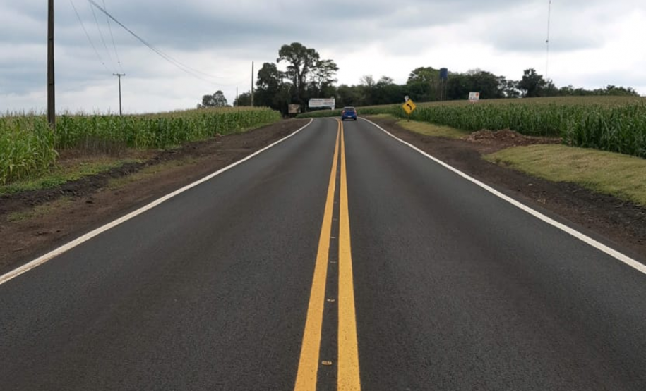 Rodovia PR-495, entre Missal e Esquina Céu Azul