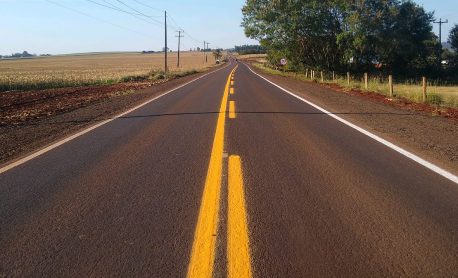 Rodovia PR-495, entre Missal e Esquina Céu Azul
