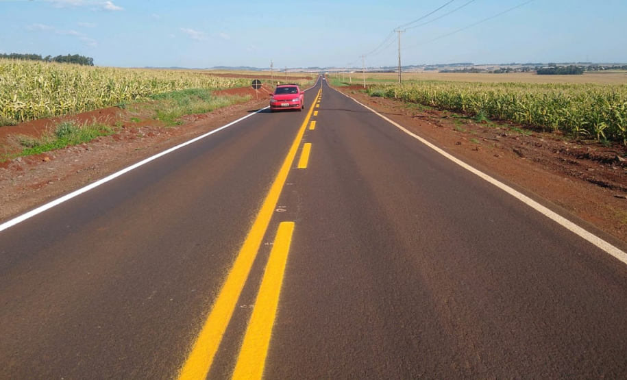 Rodovia PR-495, entre Missal e Esquina Céu Azul