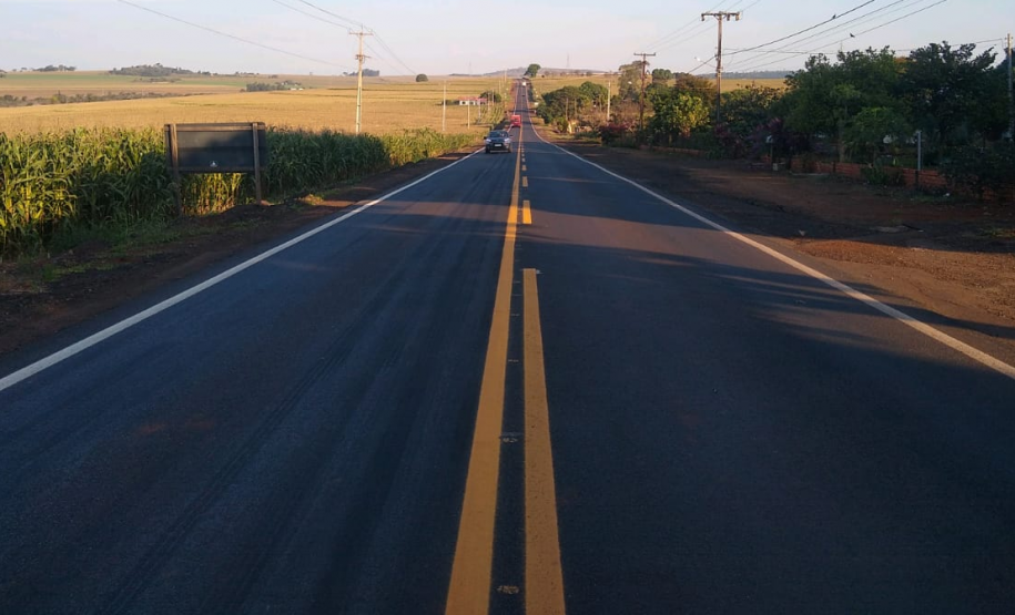 Rodovia PR-495, entre Missal e Esquina Céu Azul