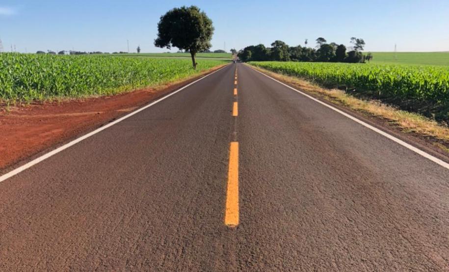 Serviços de conservação na PR-575