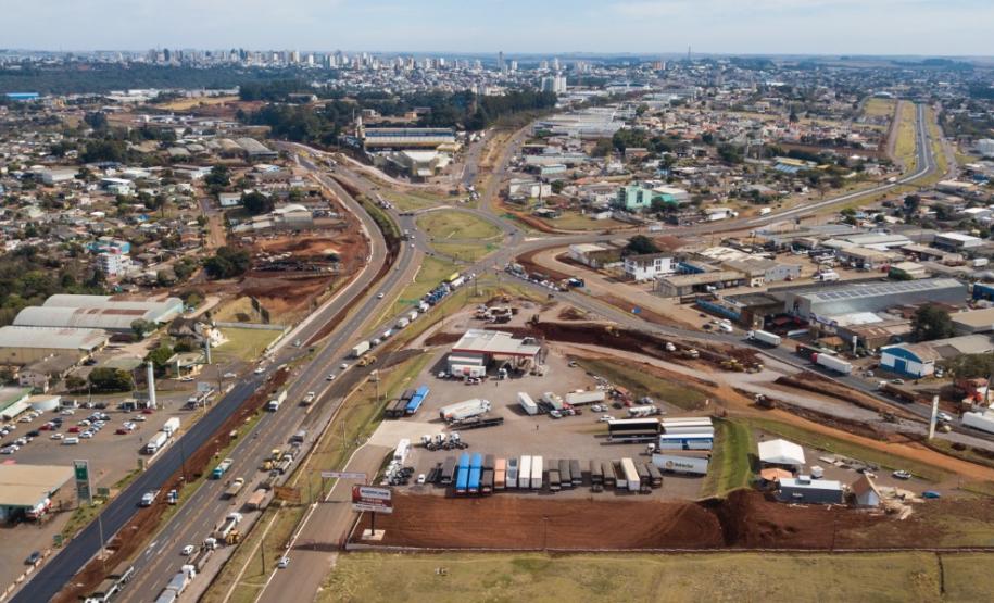 Trevo Cataratas em Cascavel