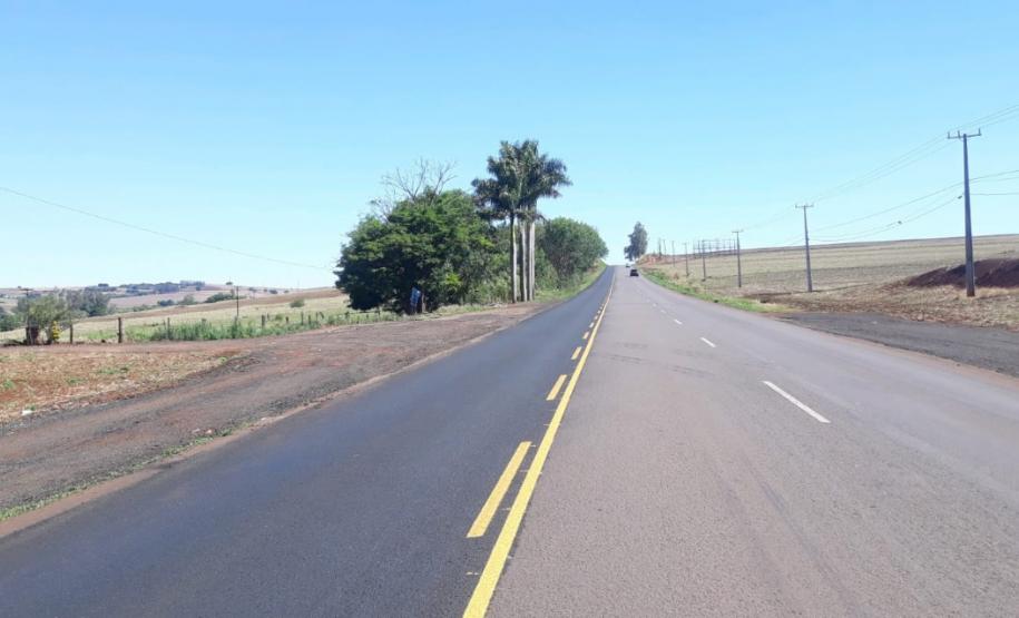 PR-317 recebendo serviços de conservação em anos anteriores